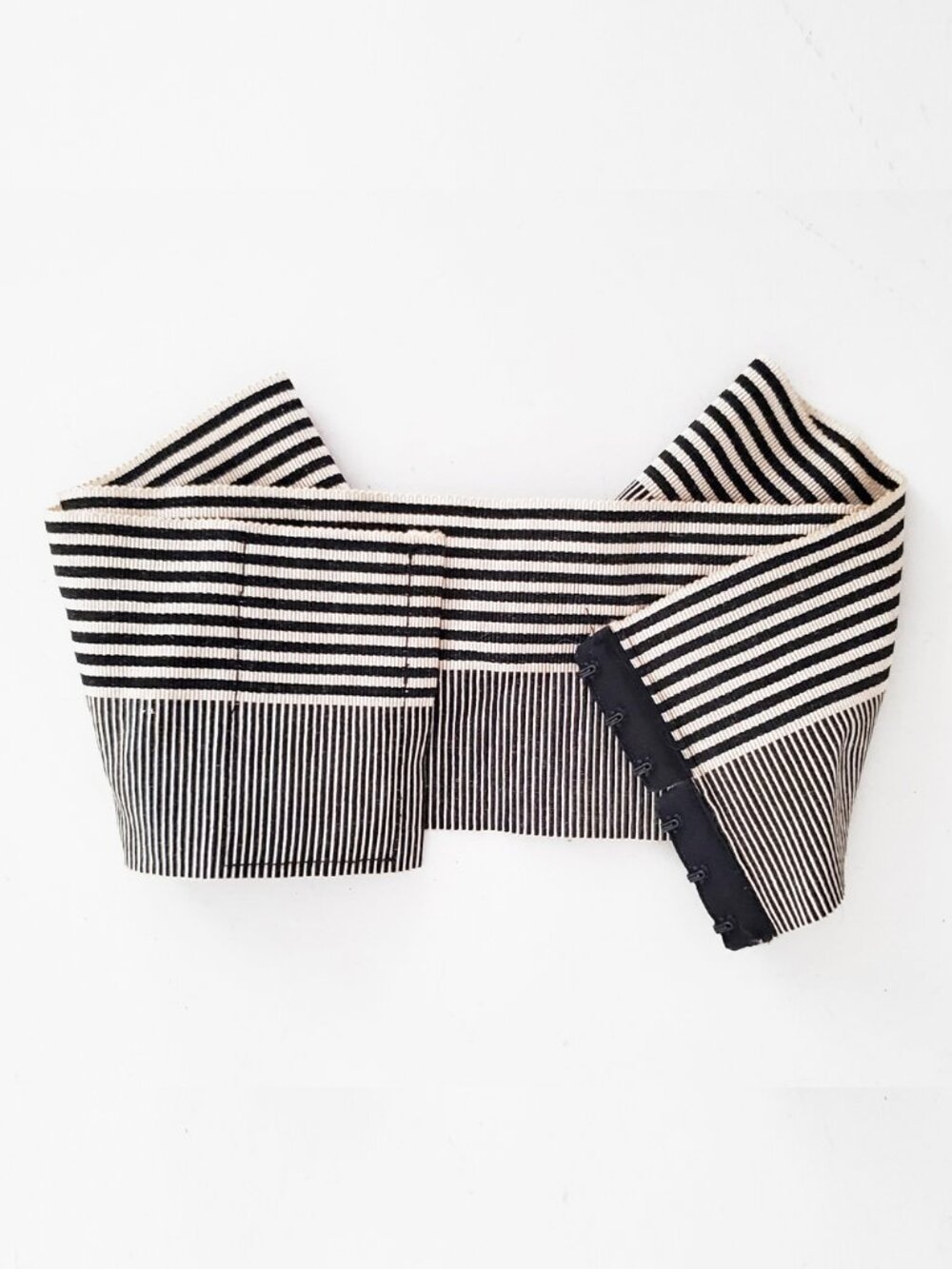 Anne Valerie Hash Striped Corset Belt NWT